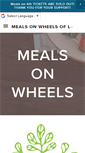 Mobile Screenshot of lovelandmealsonwheels.org