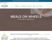 Tablet Screenshot of lovelandmealsonwheels.org
